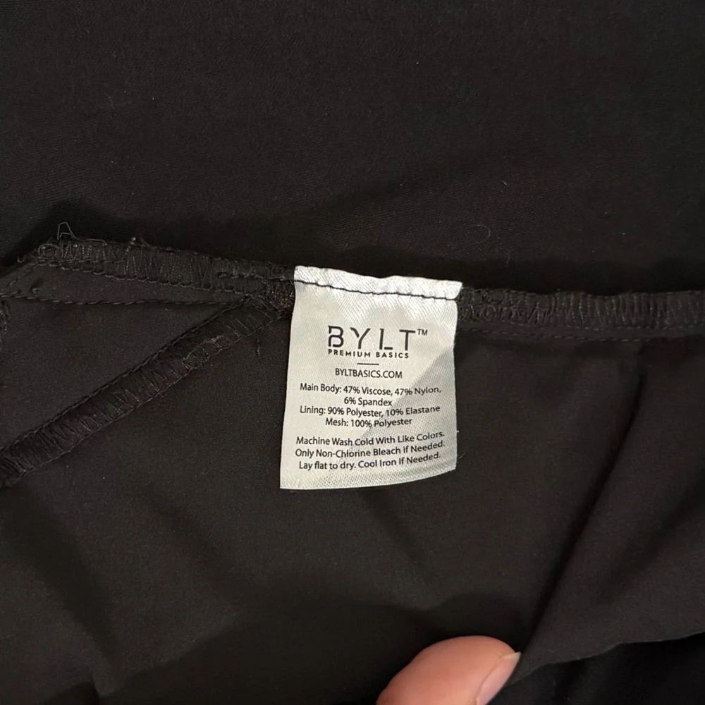 BYLT Basics Black Men's Jacket - Picture 12 of 12